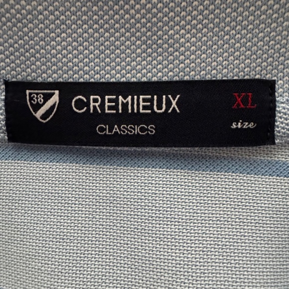 Daniel Cremieux Men’s  X-LARGE  Short Sleeve Polo Blue - Picture 6 of 9